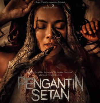 Salah satu film Erika Carlina Pengantin Setan. [Instagram]